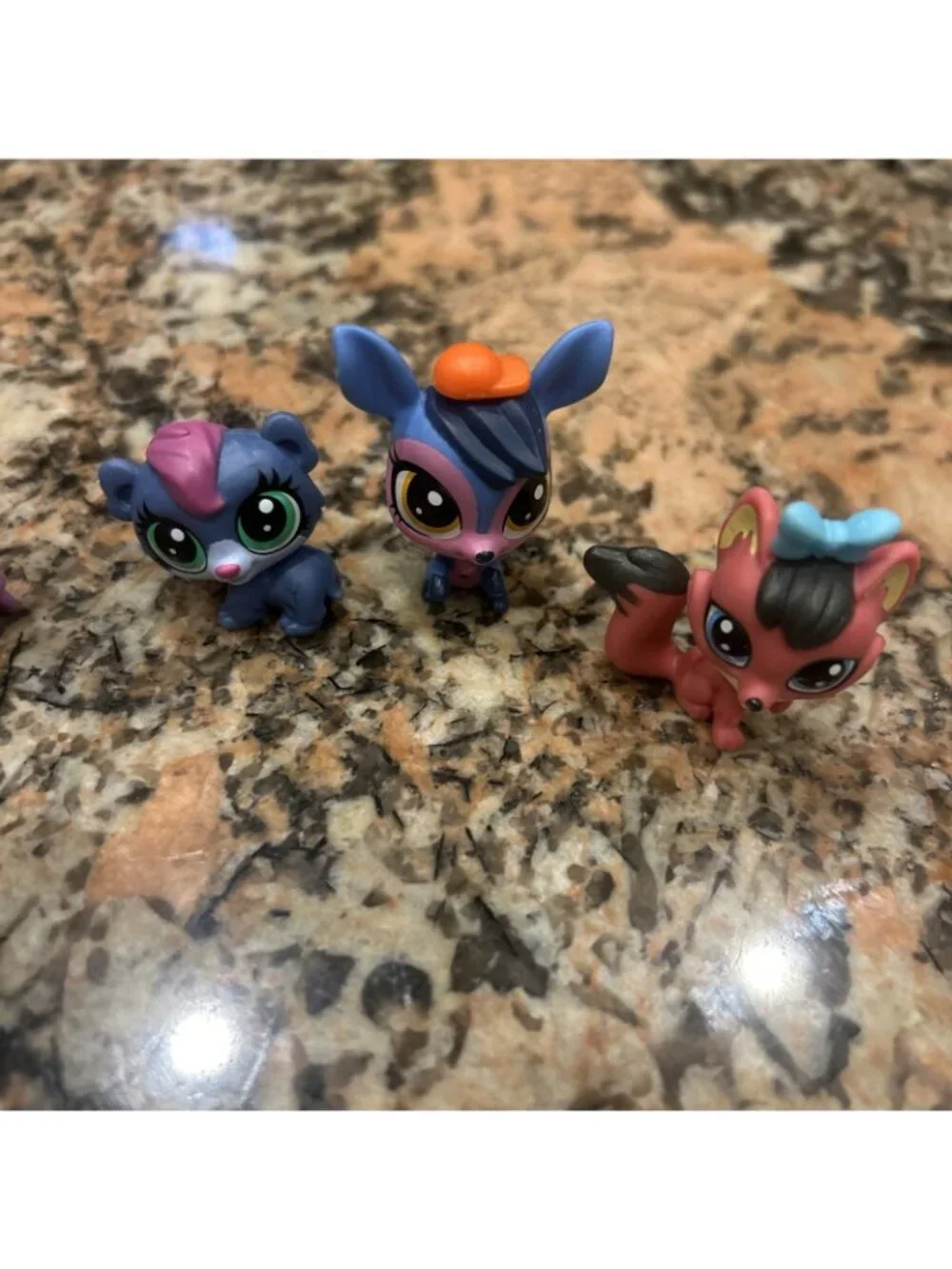 LPS Lot Littlest Pet Shop Animals Lot 6pcs, Preloved